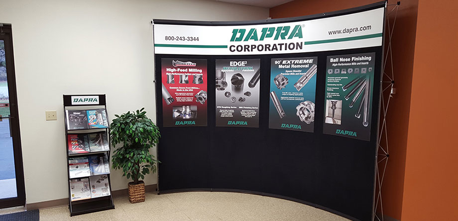 Access to Dapra's full line of advanced milling tools