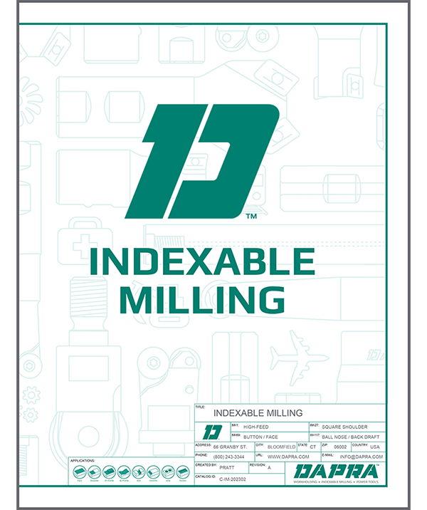 DAPRA Indexable Milling Catalog